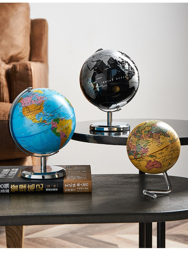 World Globe Desk Decor Gift