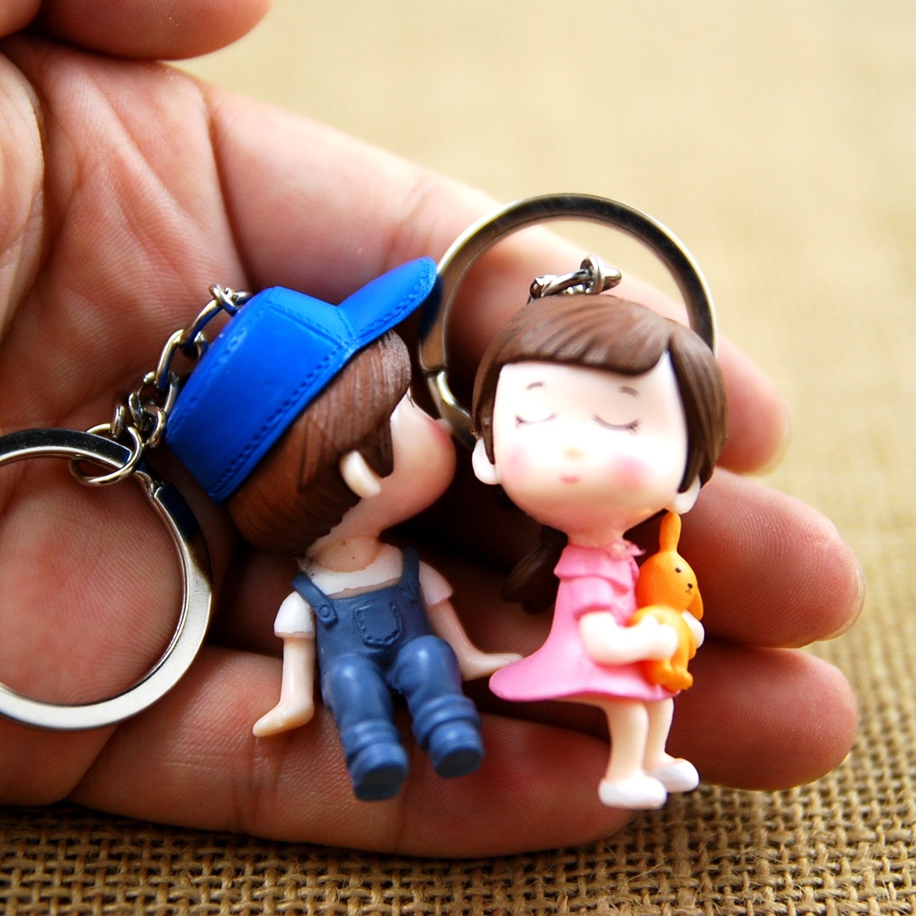 Keychains for Couple Gift