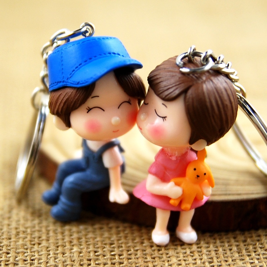 Keychains for Couple Gift