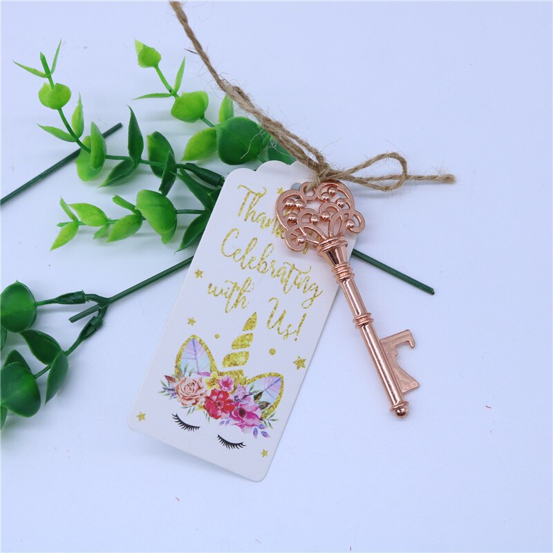 Weddining Keys Gifts for Guests, 100 pcs Set