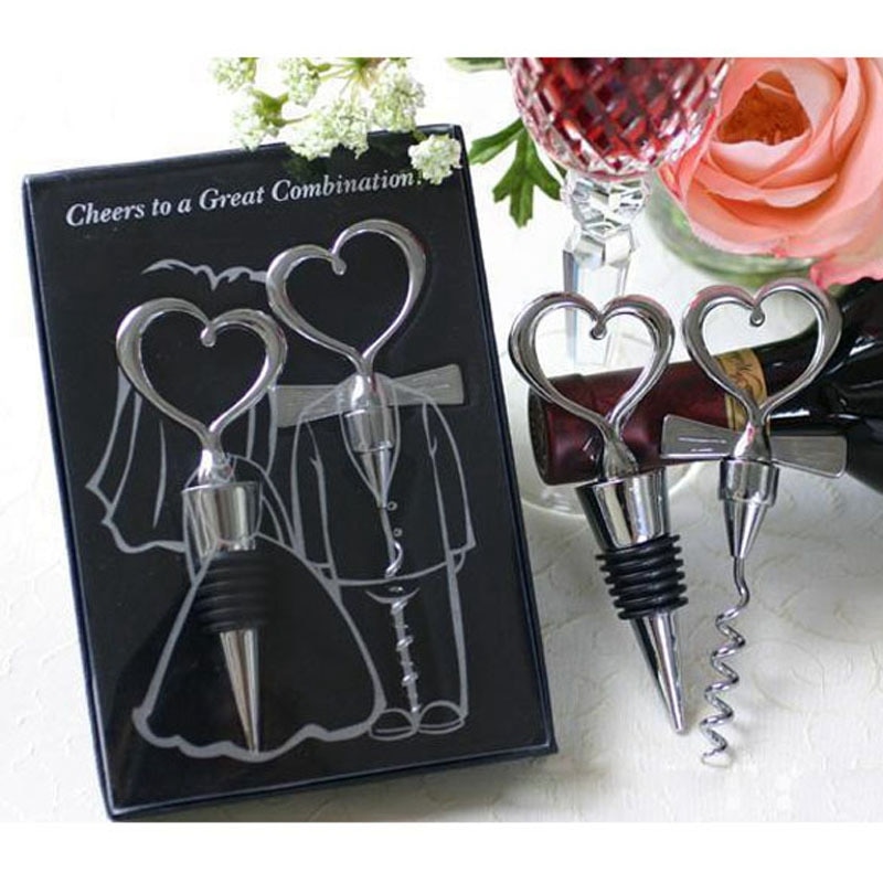 Wine Bottle Opener And Stopper Wedding Gift Favors For Guests