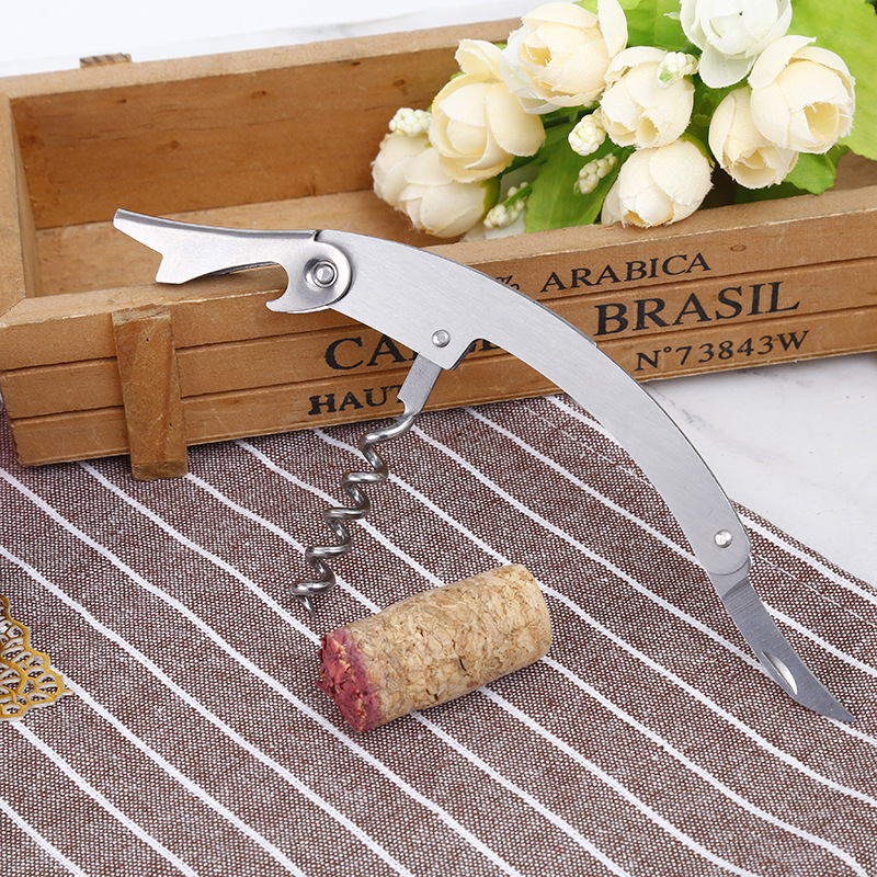 Wine Opener and Stopper Set with Chess and Gift Box